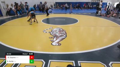 45-50 lbs Cons. Semi - Dayvion Espino, Oakdale vs Sebastian Axtle, California