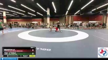 132 lbs Cons. Round 1 - Brandyn Lu, Franklin High School Wrestling vs Trey O`Toole, Power Wrestling Club