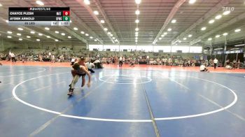 85 lbs Rr Rnd 1 - Chayce Plesh, Mat Warriors Blue vs Ayden Arnold, FORGE M/S