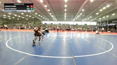 85 lbs Rr Rnd 1 - Chayce Plesh, Mat Warriors Blue vs Ayden Arnold, FORGE M/S