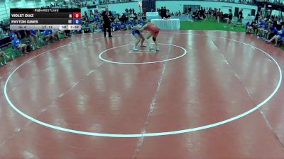110 lbs Violet Diaz, Iowa vs Payton Gines, Utah