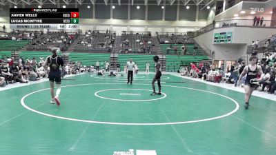 144 lbs Round 1 (16 Team) - Xavier Wells, Rockdale County vs Lucas McIntyre, West Forsyth