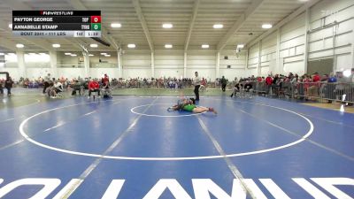 111 lbs Quarterfinal - Payton George, Top Flight Wrestling Academy vs Annabelle Stamp, Tyngsborough