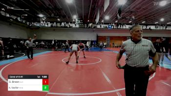 175 lbs Consi Of 8 #1 - Daniel Breen, St. John Vianney vs Kevin Taylor, Ridge High School