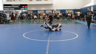 126 lbs Champ. Round 1 - Dominic Lucian, Salesianum vs Muhammed Abuhadba, Passaic County Tech