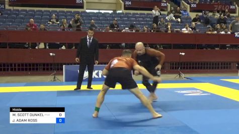 MICHAEL SCOTT DUNKEL vs JASON ADAM ROSS 2024 Pan IBJJF Jiu-Jitsu No-Gi Championship