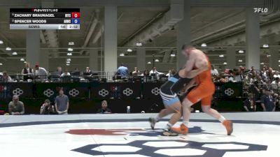87 lbs Semis - Zachary Braunagel, Illinois Regional Training Center/Illini WC vs Spencer Woods, Army (WCAP)