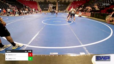 185 lbs Rr Rnd 3 - Nikeshia Davis, West Plains Wrestling Club vs Abagail Lacy, Dark Cloud Wrestling Club