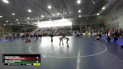 70 lbs Cons. Semi - Treycen O`Dell, Sanderson Wrestling Academy vs Kellen Dschaak, Declo Stingers