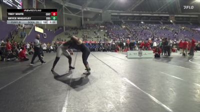 285 lbs Quarters & 1st Wb (16 Team) - Trey White, Cumberlands (Ky.) vs Bryce Wheatley, Southeastern