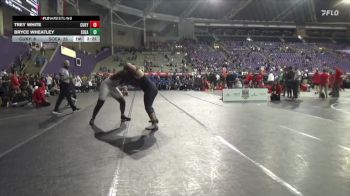 285 lbs Quarters & 1st Wb (16 Team) - Trey White, Cumberlands (Ky.) vs Bryce Wheatley, Southeastern