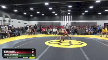 129 lbs Quarterfinals (8 Team) - Trace Johnson, Junior Terps Xtreme (MY) vs Ryan Moore, Burnett Trained (OH)