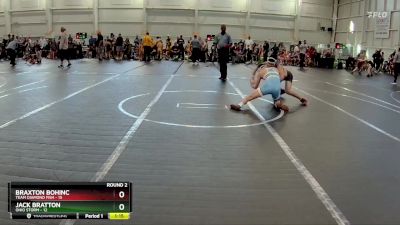 132 lbs Round 2 (6 Team) - Braxton Bohinc, Team Diamond Fish vs Jack Bratton, Ohio Storm