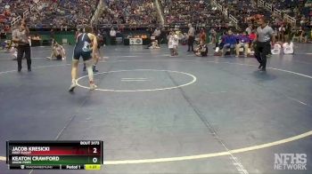 3A 113 lbs Quarterfinal - Jacob Kresicki, First Flight vs Keaton Crawford, Union Pines