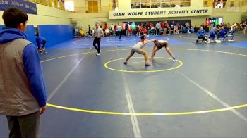 149 lbs Quarterfinals (16 Team) - Topher Garrett, Carl Albert State vs Fabian Salazar, Triton College