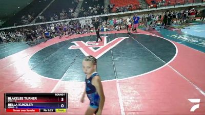 70 lbs Round 1 (8 Team) - Faith Young, Utah vs Kalaya Baxter, Idaho