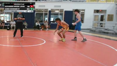 154 lbs Rr Rnd 2 - Alexander Winter- Lipari, VHW Red - HSC vs James Goodger IV, Broad Axe Green - HSC