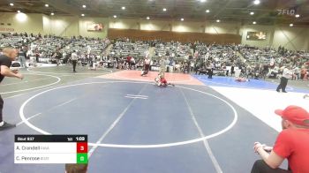 57 lbs Rr Rnd 4 - Ayden Crandell, Ravage WC vs Cameron Penrose, Bozeman WC