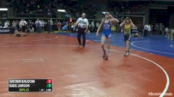 111 Consi of 8 #2 - Hayden Baudoin, Tn vs Kade Lawson, Mo