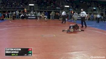 92 3rd Place - Clayton Moison, Mo vs Drew Arnold, Ne