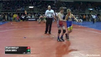 104 5th Place - Dylan Whitley, Sd vs Logan Serck, Sd