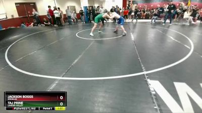 175 lbs Champ. Round 2 - Taj Prine, Lander Valley vs Jackson Boggs, Douglas