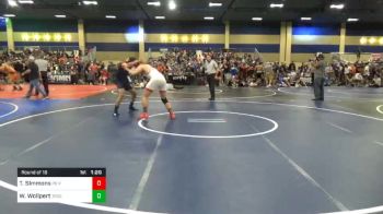 Match - Thailer SImmons, Pq Pinners vs Will Wollpert, Tesoro High School