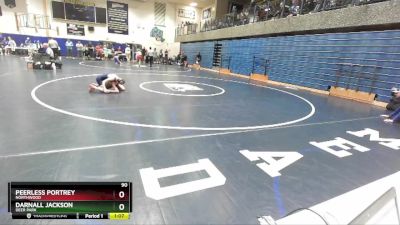 90 lbs Semifinal - Peerless Portrey, Northwood vs Darnall Jackson, Deer Park