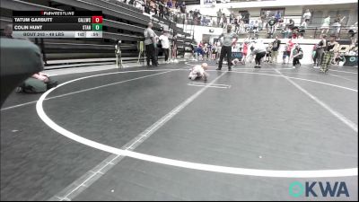 49 lbs Consolation - Tatum Garbutt, Carl Albert vs Colin Hunt, Standfast