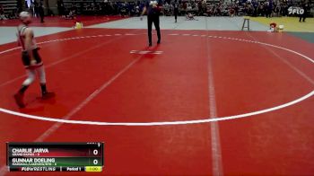 65 lbs Quarterfinals (8 Team) - Charlie Jarva, Grand Rapids vs Gunnar Doeling, Marshall/Lakeview/RTR