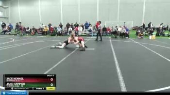 126 lbs Round 1 (4 Team) - Jace Kennel, Nebraska Blue vs Jake Hammer, Wyoming Gold