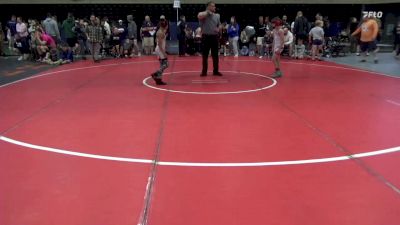 74 lbs Consolation - Asher Burke, Etters vs Niko Ramirez, Hopatcong