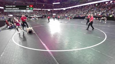 113 lbs Semis - Waylon Fry, Glenwood City vs Jaydon LeNoble, Weyauwega-Fremont
