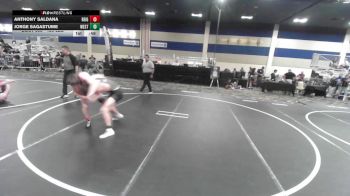 126 lbs Consi Of 16 #2 - Anthony Saldana, Reign WC vs Jorge Sagastume, Westlake Wrestling