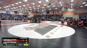 125 lbs Quarterfinal - Shelton Chastain, Ozarks vs Christian Guzman, North Central (IL)