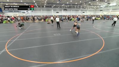 135 lbs Cons. Round 4 - Ana Sofia Vega, Unattached vs Hailey De Meglio, Unattached