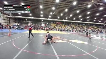 150 lbs Cons. Round 2 - Isaac Ramirez, Sully Buttes vs Kael Bennett, Chadron Junior Wrestling Club