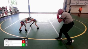 56 lbs Rr Rnd 3 - Cohen Miller, D3Primus vs Dante Magno, Ragin Raisins Niagara