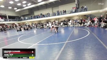 120 lbs Round 2 (4 Team) - Drayger Cloward, Uintah vs Mark Tate, Stallions
