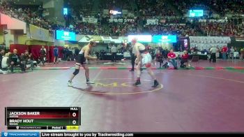 A - 170 lbs Champ. Round 1 - Brady Hout, Ronan vs Jackson Baker, Hardin