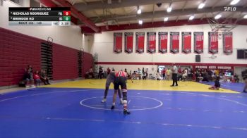 149 lbs Champ. Round 2 - Brendon Ko, Bakersfield College vs Nicholas Rodriguez, Palomar College