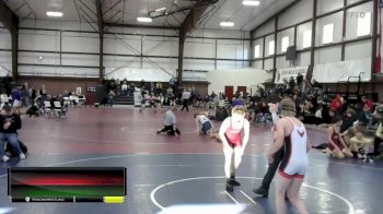144 lbs Round 6 (8 Team) - Ashton Olsen, North Sanpete vs Parker Applegate, Juab B