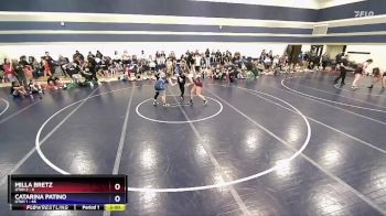 130 lbs Round 4 (6 Team) - Milla Bretz, Utah 2 vs Catarina Patino, Utah 1