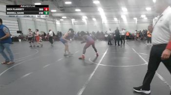 157 lbs Round 3 (10 Team) - Derrell Davis, CHWHALE Blue vs Nick Flaherty, Savage WA Black