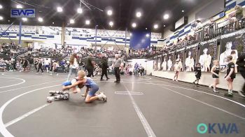 83 lbs Quarterfinal - Elijah Alexander, Midwest City Bombers vs Kellen Oconnell, Team Guthrie Wrestling