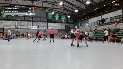 165-172 lbs Semifinal - Joshua Tuttle, Colts vs Joshua Kotalik, Sandwich Wrestling Club