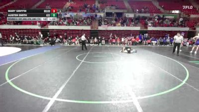 110 lbs Round 5 - 1st, 3rd, 5th, And 7th - Austen Smith, Azle vs Mary Griffin, Melissa