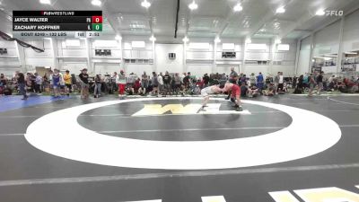 132 lbs Quarterfinal - Jayce Walter, PA vs Zachary Hoffner, IL