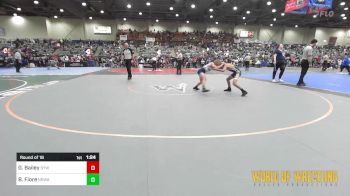 80 lbs Round Of 16 - Gabriel Bailey, Shafter Youth Wrestling vs Bryce Fiore, NBWA