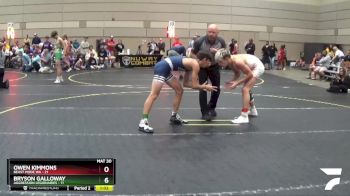 105 lbs Semis & 1st Wrestleback (8 Team) - Owen Peterson, Team Illinois vs Olesya Mullins, Mi Pitbulls